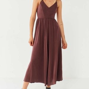 [silence + noise] XL Molly Cupro Culottes Jumpsuit